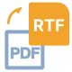 convert PDF to RTF