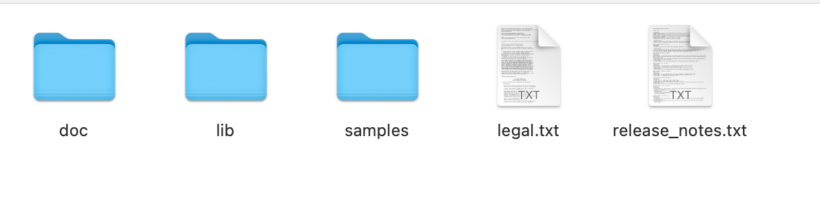 package structure for iOS