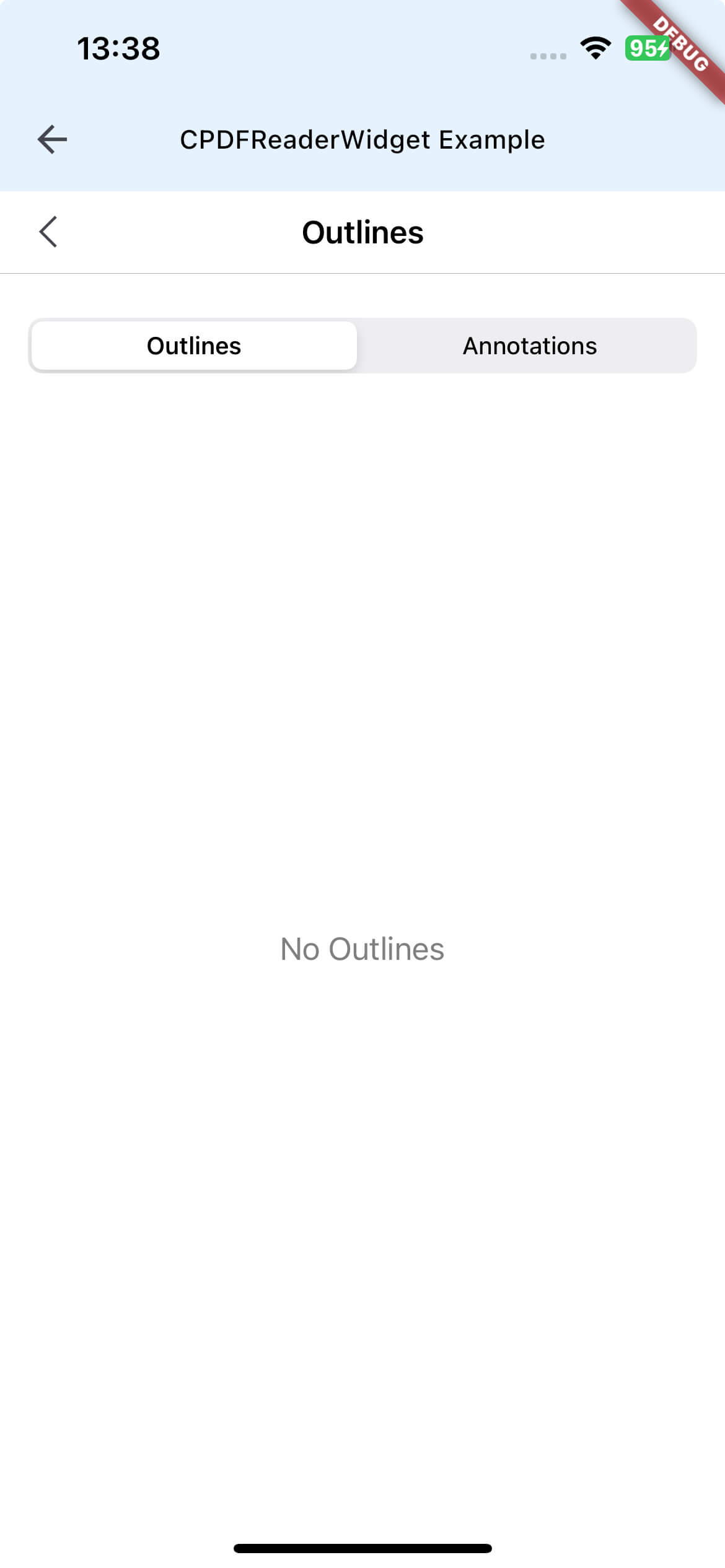 iOS BOTA Tabs