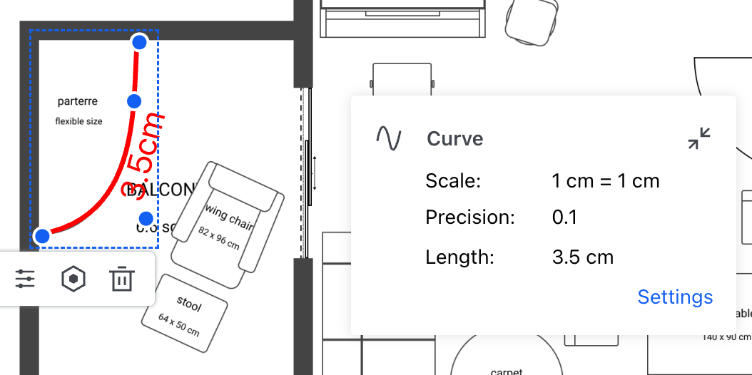 curve