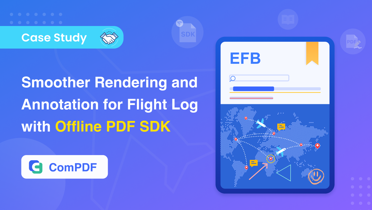 借助离线 PDF SDK 优化飞行日志渲染与批注