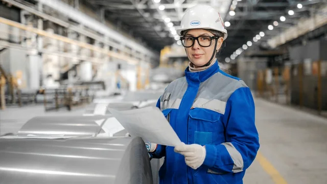 Technician documenting HVAC filter condition