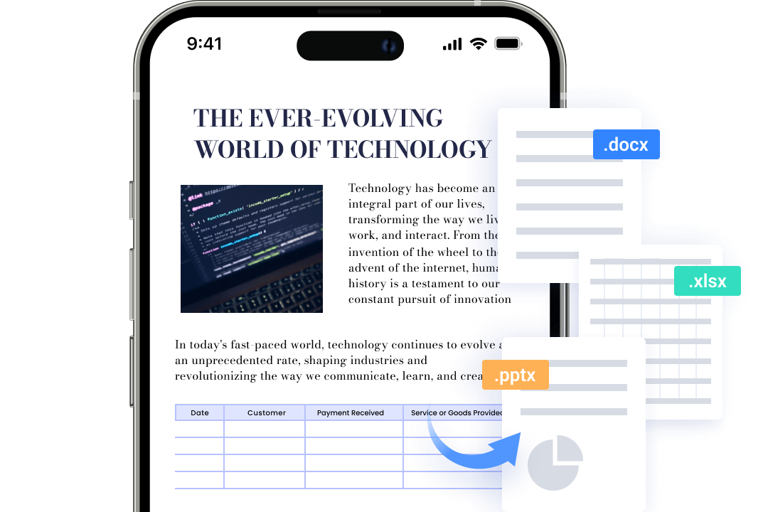 iOS Library for PDF Conversion