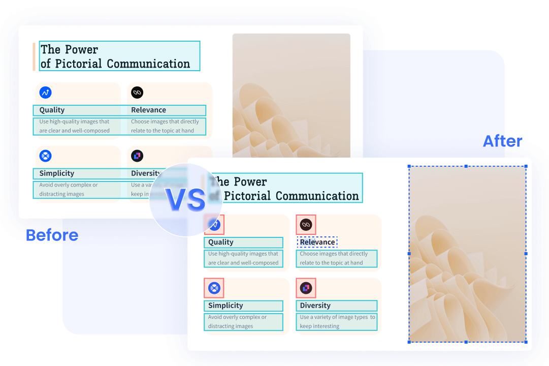 Keeping Structured Elements Editable