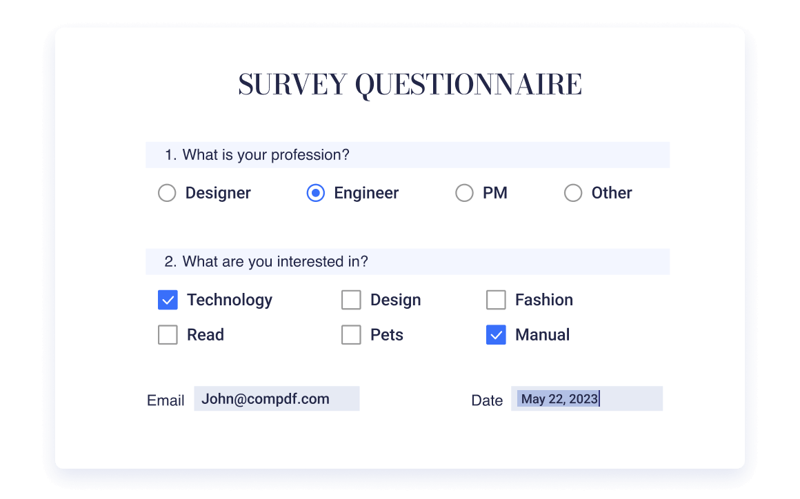 Create, Fill out, and Sign Forms with Ease.