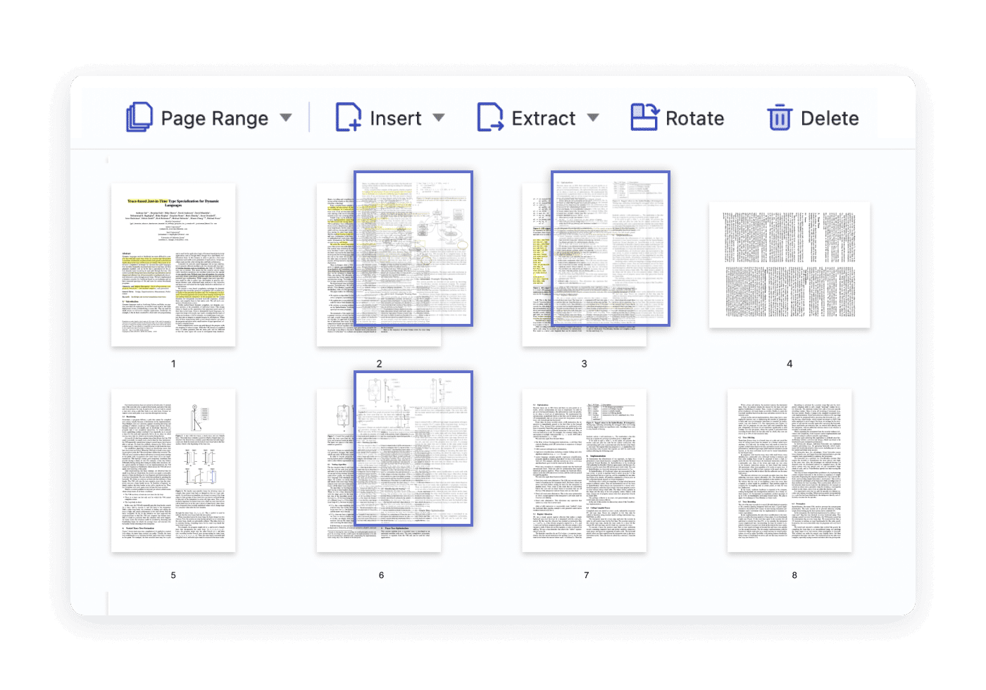 PDF Move Pages